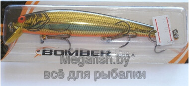 Воблер Bomber Long A B15A (11,9см, 13гр, 0,6-2,4м) floating xmko (gold chrome...