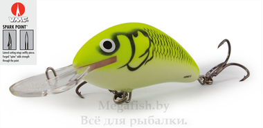 Воблер Salmo Hornet F 09 (35гр, 9см, 3-5м) floating YLG 2