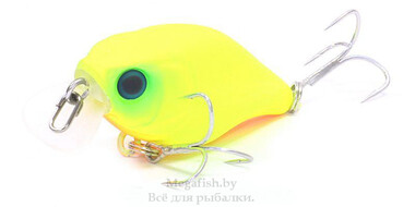 Воблер Jackall Chubby 38F (4гр, 3,8см, 0,5-1м) floating mat chartreuse