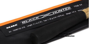 Спиннинг Akara Black Hunter 702ML (210 см; 4-18 гр) 4