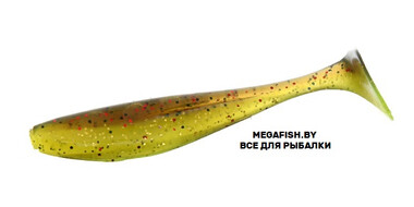 Приманка FishUp Wizzle Shad 3" (2.7 гр; 7.6 см; 8 шт.) 203 green pumpkin/flo...