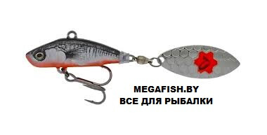 Тейл-спиннер Savage Gear 3D Sticklebait Tailspin 6.5 см 9гр Black Red