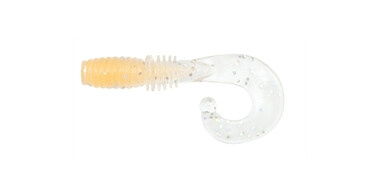 Твистер MEGABASS ROCKY FRY 1.5" P Curly Tail, 5 шт в уп., цвет: Peach Glow...