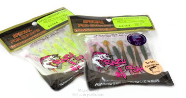 Силиконовая приманка Crazy Fish Nano Minnow 2.8" (2,1гр, 7см, в упаковке 5шт)...