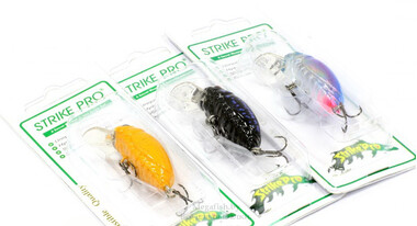 Воблер Strike Pro Beetle Buster 40 EG-174F (4,0 см, 5.7 гр, 0,2-0,7м)...