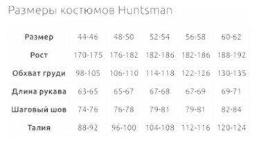 Костюм Huntsman Полюс LUX ткань Cell (р-р 44-46; 170-176 см) цвет...