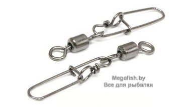 Вертлюг с карабином Daiwa Super Safe L. Swivel Type 2 (№2/0; 7 шт.)