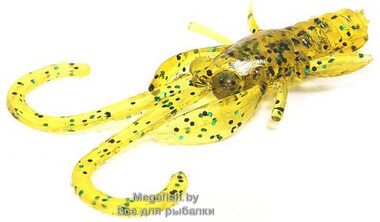 Приманка FishUp Baffi Fly 1.5" (0.72 гр; 3.8 см; 10 шт.) 036 Caramel/Green&Black