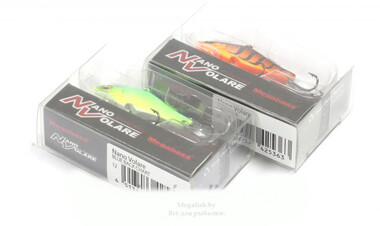 Воблер Megabass Nano Volare 40S (15,3гр, 4см, full) sinking Mat Tiger 2