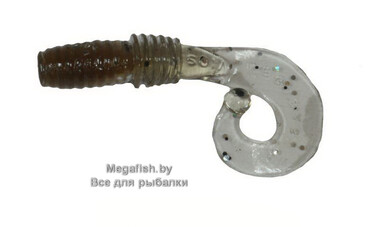 Приманка Megabass Rocky Fry Curly Tail 1.5" (0.57 гр; 3.8 см; 5 шт.) smoke...