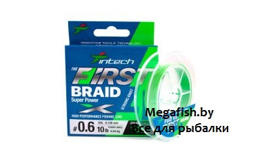 Шнур Intech First Braid X4 (100 м; #2)