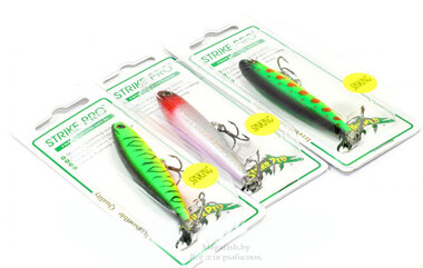 Воблер Strike Pro Slide Bait Heavy One 70S (16,5гр, 7см, full) sinking...