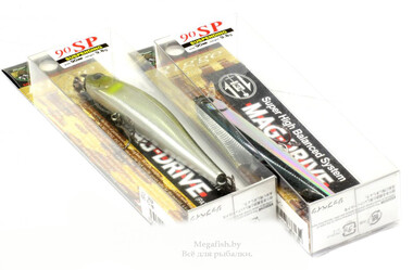 Воблер Zipbaits Rigge 90SP-SR (9.8 гр; 9 см; 0.5-1.3 м) 673R 2