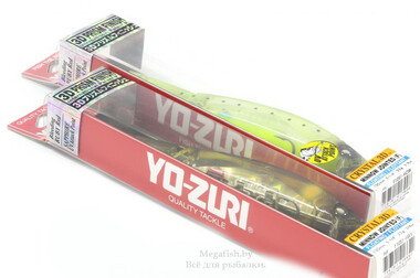 Воблер Yo-Zuri Crystal 3D Minnow Jointed 130F (22гр, 13см, 0-0,4м) floating...