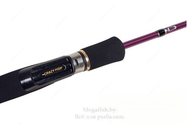 Удилище спиннинговое Сrazy Fish Ebisu Violet S712L (3-7гр) 215см 7