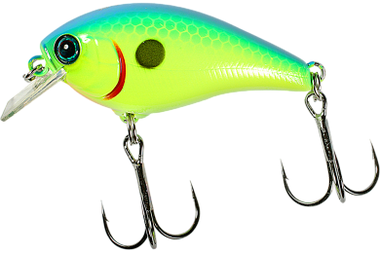 Воблер Jackall Aska 45SR blueback chartreuse