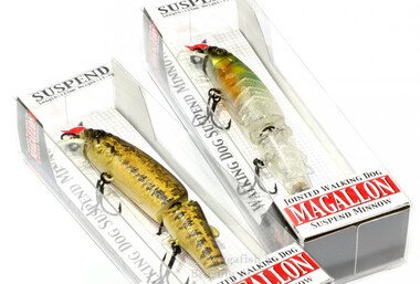 Воблер Jackall Magallon 113SP (13,7гр, 11,3см, 0,5-1м) suspending HL Mat Shad...