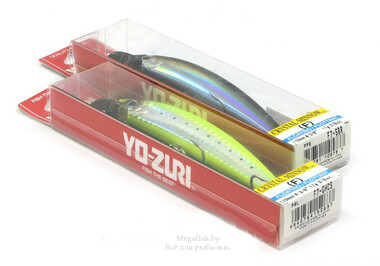 Воблер Yo-Zuri Crystal Minnow F7 (11гр, 11см, 0-0,8м) floating SBR 3