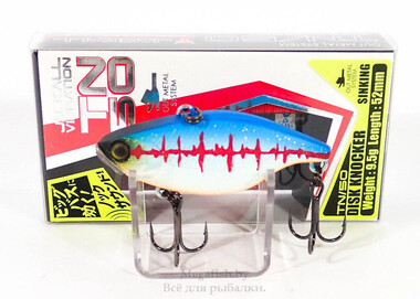 Воблер Jackall TN 50S (9,5гр, 5,2см, full) sinking BB Shiner Punk Line 2