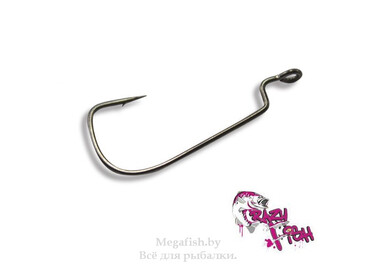 Офсетный крючок Crazy Fish Offset Joint Hook OJH (в упаковке 10шт) 4