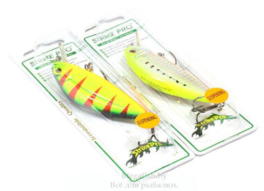 Воблер Strike Pro Shifty Shad Shallow 80SL (8см, 15,8гр, 0,5-1,5м) suspending...