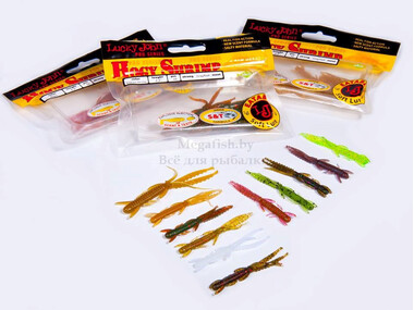 Силиконовая приманка Lucky John Pro Series Hogy Shrimp 2.2" (5.6см, в...