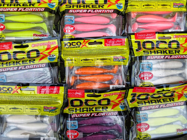 Силиконовая приманка Lucky John Pro Series Joco Shaker 4.5" (11.4см, в...