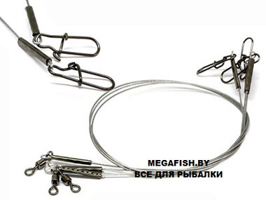 Поводок Hitfish Econom Leader Nylon 1x7 (20 см; 15.4 кг; 3 шт.)