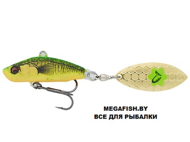 Тейл-спиннер Savage Gear 3D Sticklebait Tailspin 7.3 см 13гр Firetiger