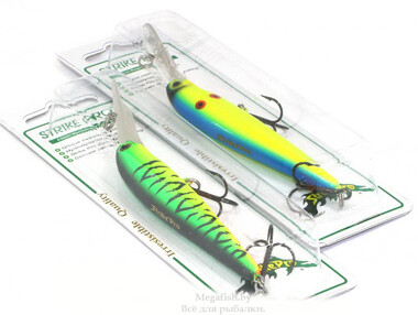 Воблер Strike Pro S.P. Walleye Minnow 90 (11гр, 9см, 2-3,5м) floating X10E 2