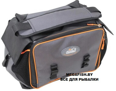 Сумка Следопыт Lure Bag L с 5 коробками (серая)