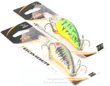 Воблер Bomber Deep Flat A B02DFA (10,5гр, 6,3см, 1,2-2,5м) floating XC4 2