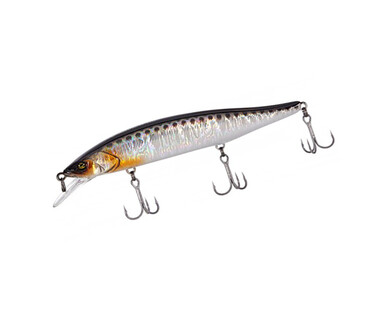 Воблер Jackall RV Minnow 110SP (11 см; 16.3 гр) HL Silver&Black