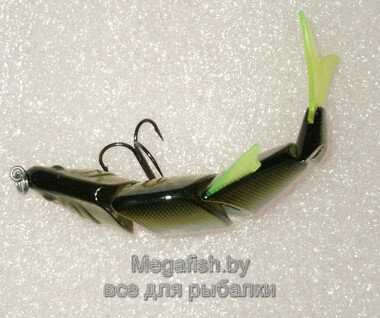 Cormoran - Воблер ME-RA Shad–S Gold Green 2