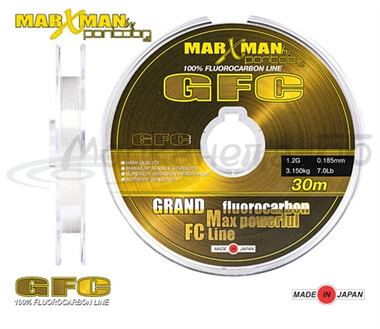 Леска Pontoon21 Fluorocarbon Marxman GFC, 0.235 мм, 30м,