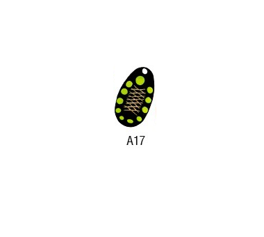 Вращающаяся блесна Akara  Lite Series Spin Bee 1 (3.5гр) цвет A17
