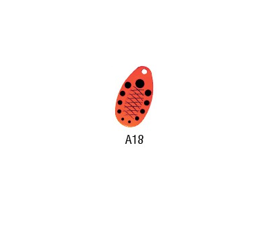 Вращающаяся блесна Akara  Lite Series Spin Bee 1 (3.5гр) цвет A18