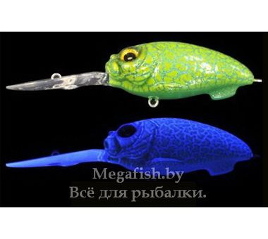 vobler megabass md-x cyclone uv impact lime