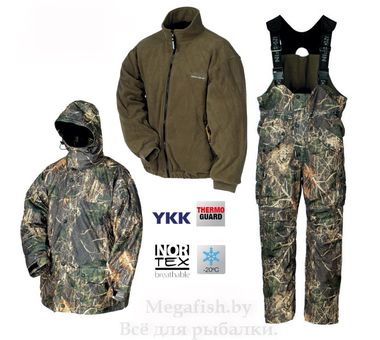 Костюм зимний NORFIN Expert Camo S