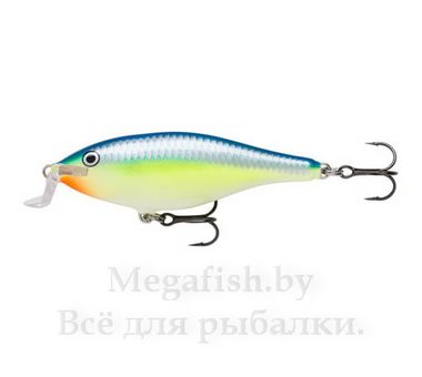 Воблер Rapala Shallow Shad Rap SSR09 (12гр, 9см, 1,8-2,4) floating CRSD