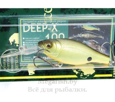 Воблер Megabass Deep-X 100 (9,6гр, 5,8см, 2,5-3,5м) floating Strike Chart 2