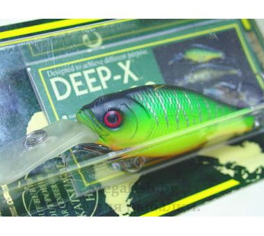 Воблер Megabass Deep-X 100 (9,6гр, 5,8см, 2,5-3,5м) floating Mat tiger 3