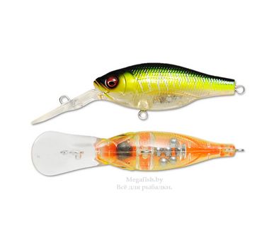 Воблер Megabass Deep-X 100 (9,6гр, 5,8см, 2,5-3,5м) floating SB Hot tiger 4