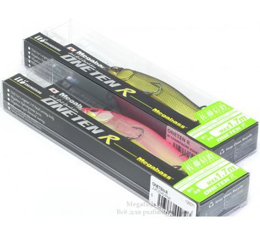 Воблер Megabass Oneten R (14гр, 11см, 0-1,7м) slow floating mat tiger 2