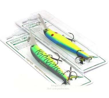 Воблер Strike Pro S.P. Walleye Minnow 90 (11гр, 9см, 2-3,5м) floating X10E 2