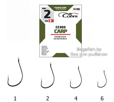 Крючки Cobra CARP FEEDER CC303-002