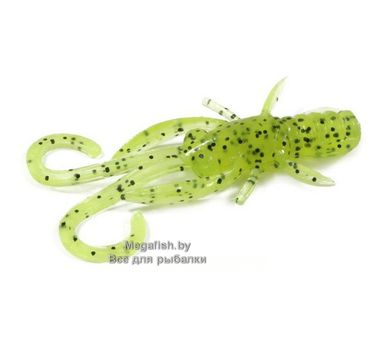 Приманка FishUp Baffi Fly 1.5" (0.72 гр; 3.8 см; 10 шт.) 055 Chartreuse/Black