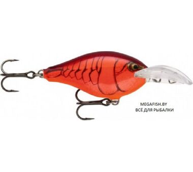 Воблер Rapala Scatter Rap Crank Deep (9 гр; 5 см; 3-3.6 м) DMN