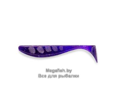 Приманка FishUp Wizzle Shad 1.4" (3.5 см; 10 шт.) 060 dark violet/peacock&silver