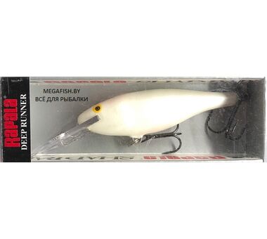 Воблер Rapala Shad Rap 08 (11 гр; 8 см; 2.4-4.5 м) PWH